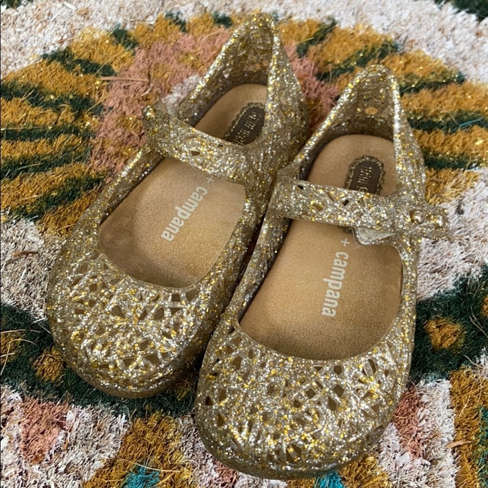 Mini Melissa Campana Zig Zag Mary Jane Flats